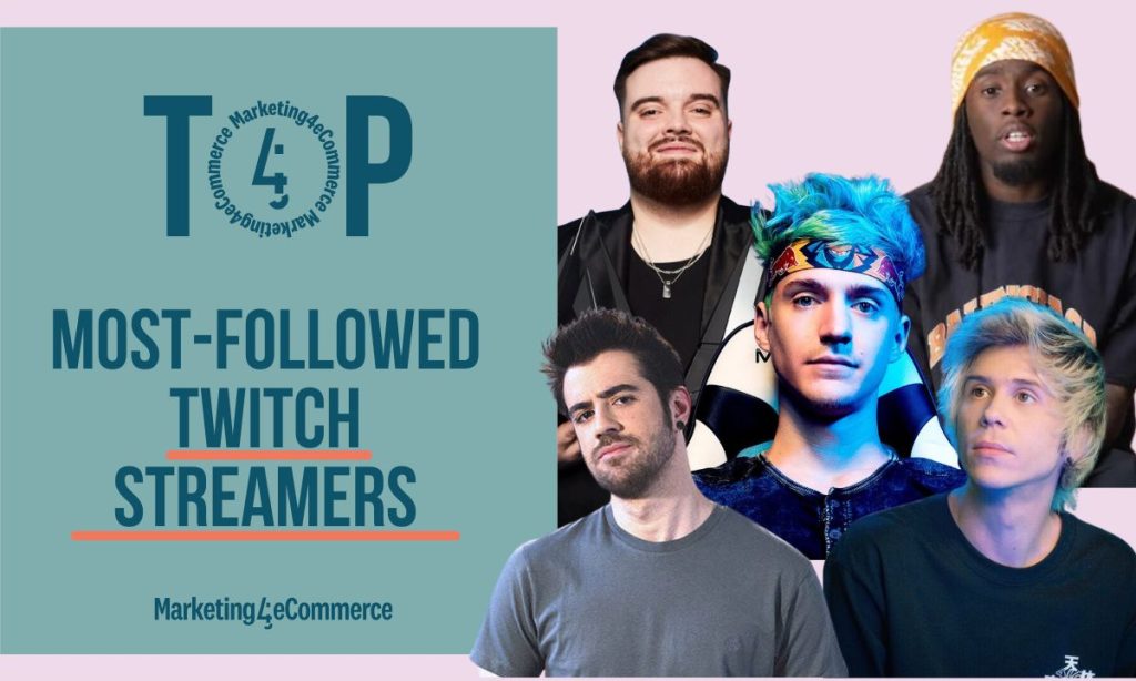 most followed twitch streamers