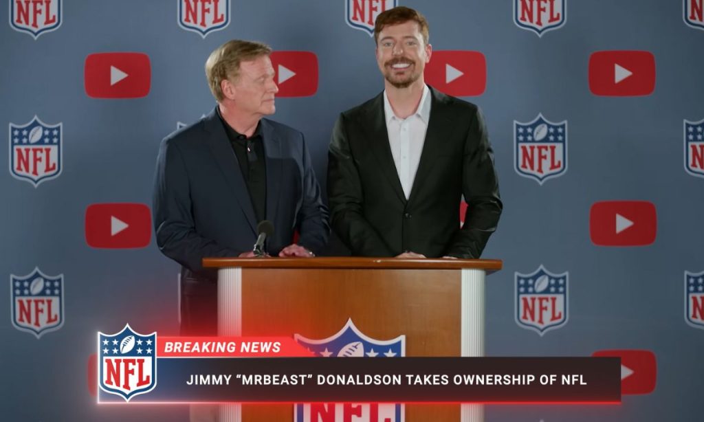 mr beast bought nfl