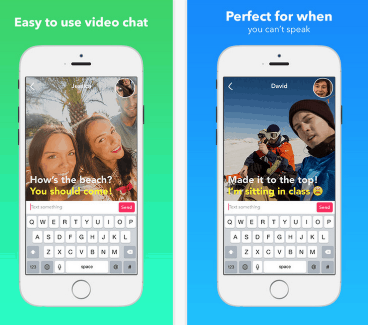 Se destapa Yahoo Livetext, una curiosa app de mensajería. Fuente: TechCrunch