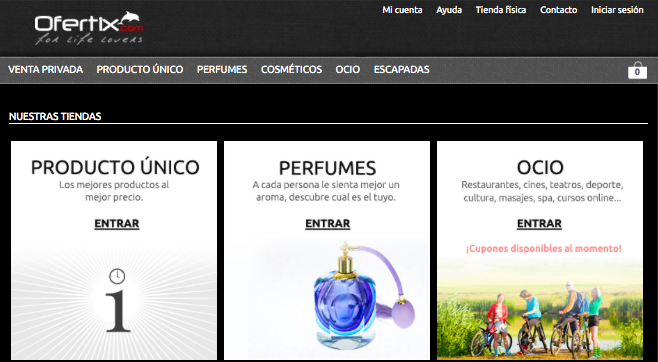 Ofertix.com, el eCommerce para los amantes del lifestyle cosmopolita