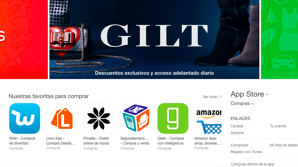 Apple App Store lanza una categoría para encontrar apps de eCommerce