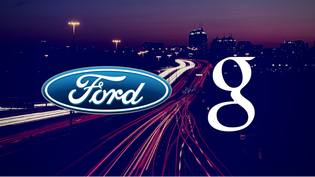 Google y Ford se alían para desarrollar coches autónomos