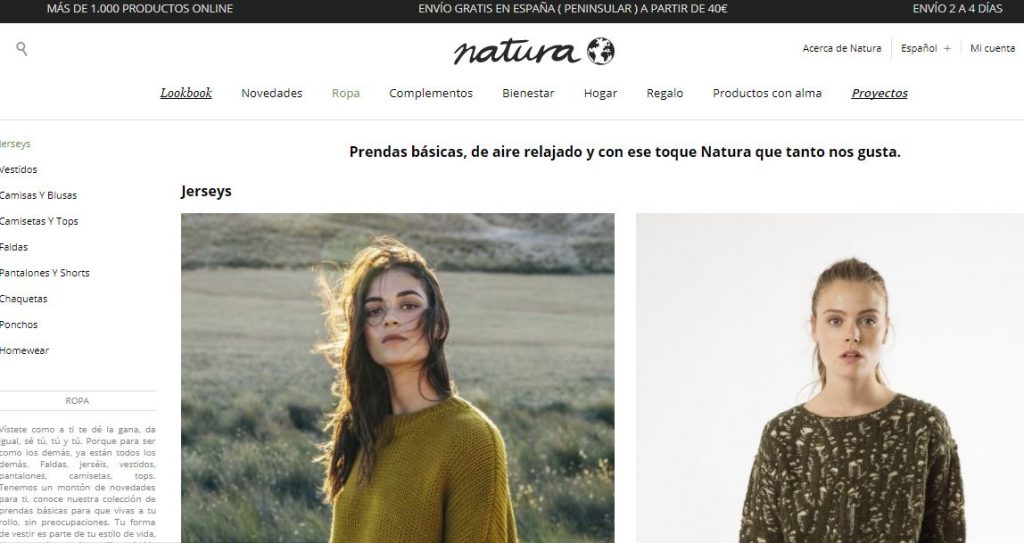 tienda natura online