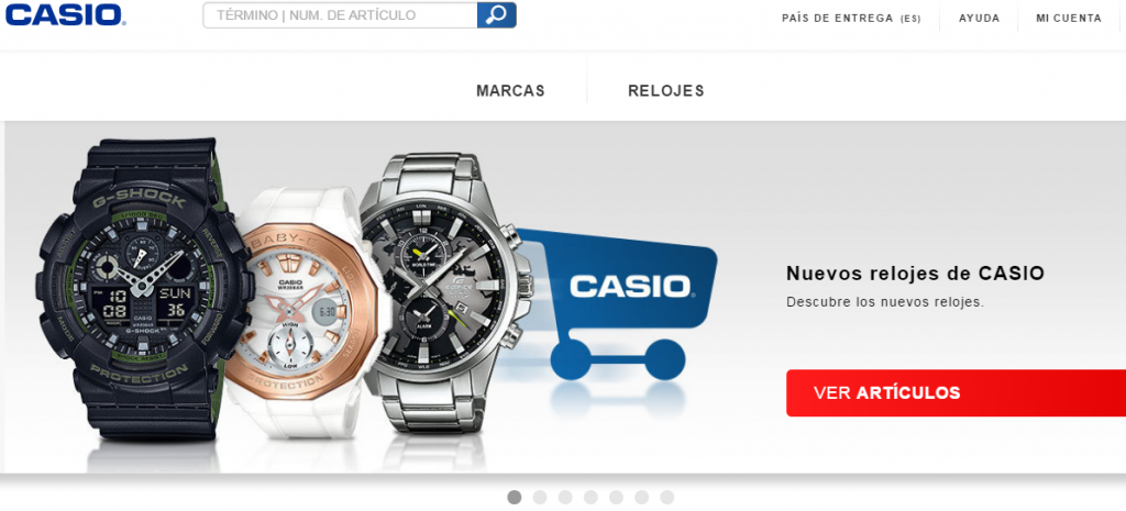 Tienda online Casio
