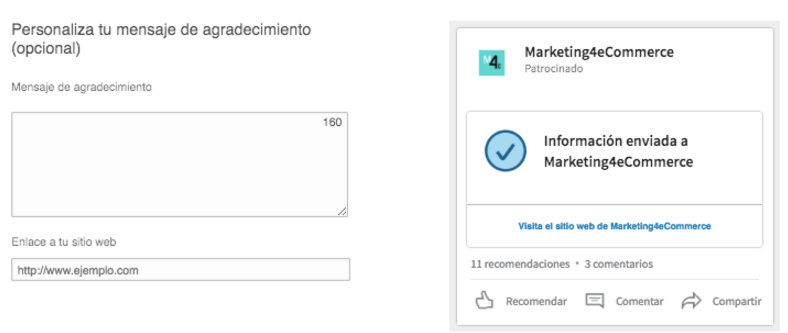 lead ads m4c