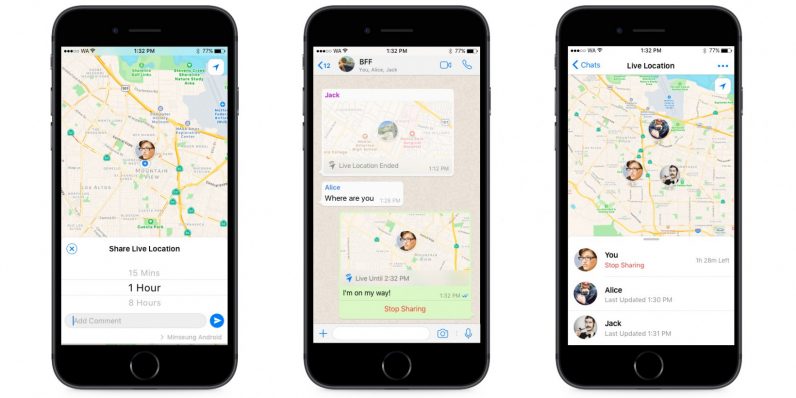 Cómo compartir tu ubicación en WhatsApp en tiempo real