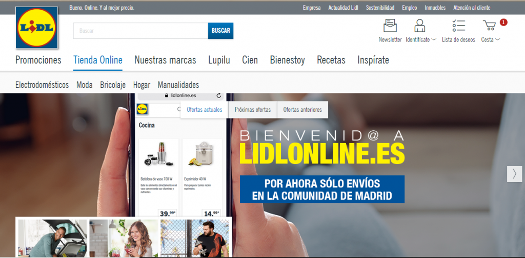 Ya puedes comprar en el nuevo Lidl online (si vives en Madrid): así funciona el esperado eCommerce del gigante alemán