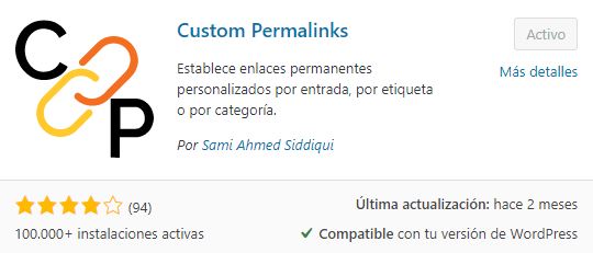 plugin custom permalinks