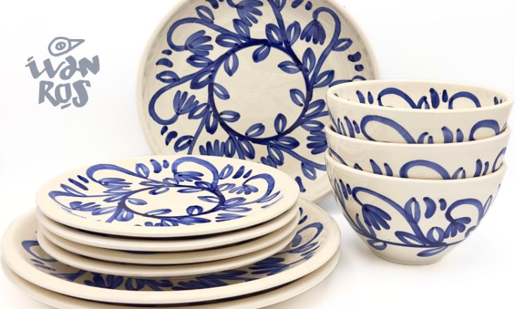 Asi es la marca de ceramica española Ivanros