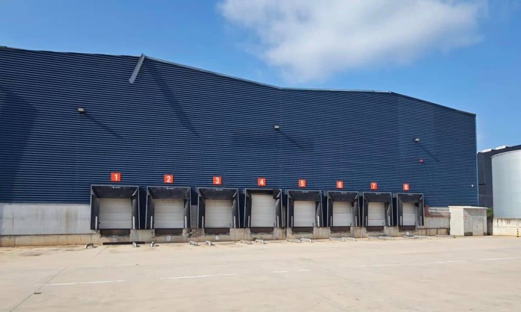 nuevo centro logístico de Logisfashion, vista de las naves