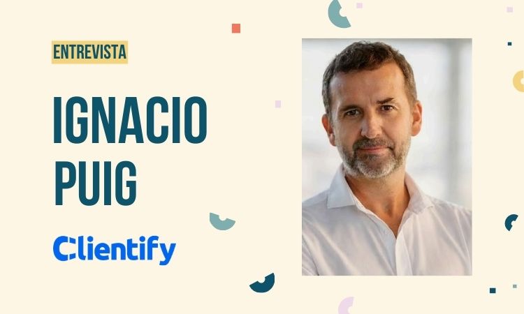 Imagen de entrevista a Nacho Puig CEO de Clientify