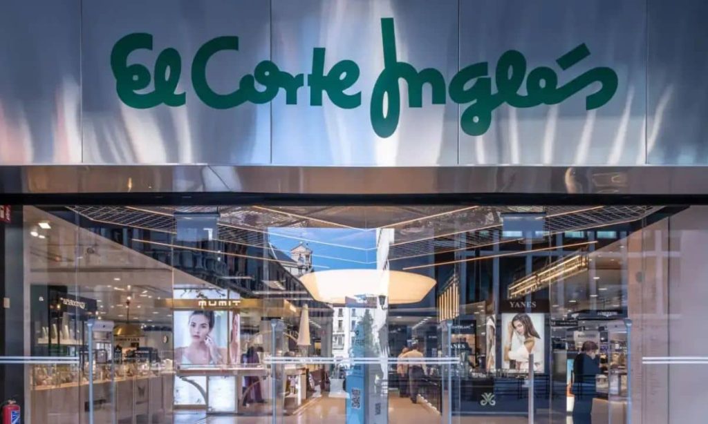 fachada de la tienda de el corte ingles en preciados madrid
