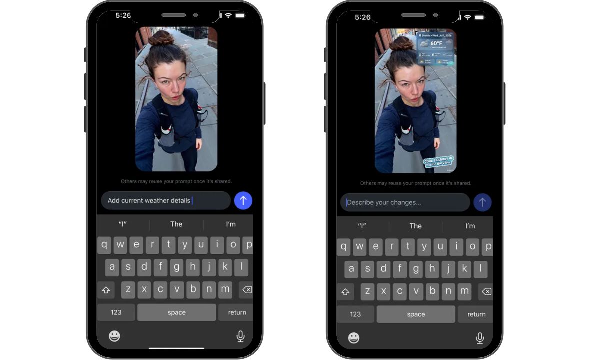 a&ntilde;adir elementos con un prompt de IA en tus historias de instagram